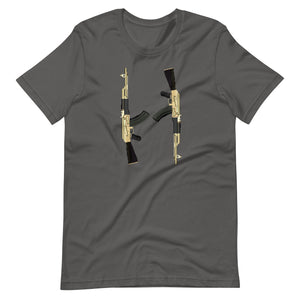 The Golden AK-47 Shirt - Libertarian Country