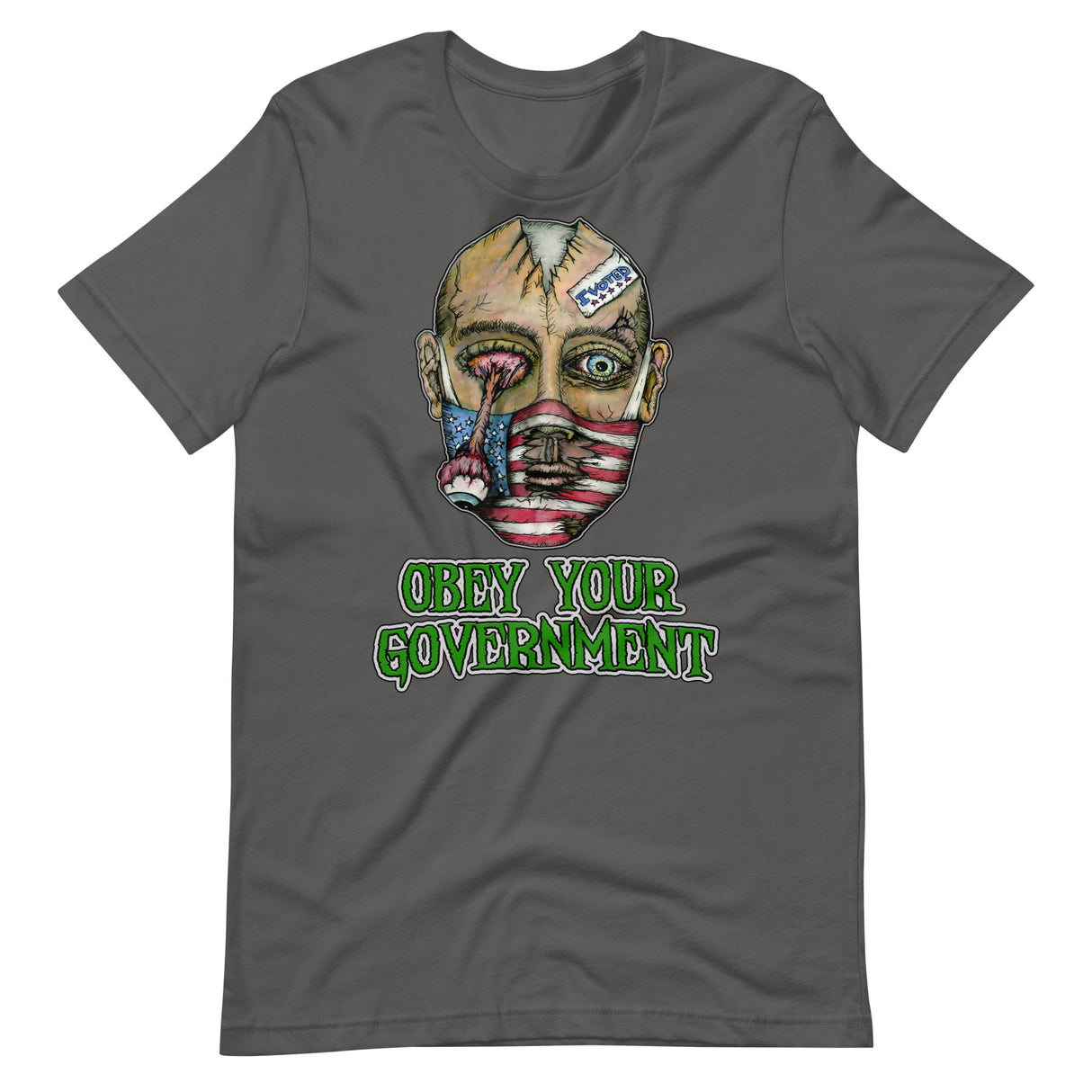 Obey Your Government Zombie Voter Shirt - Libertarian Country