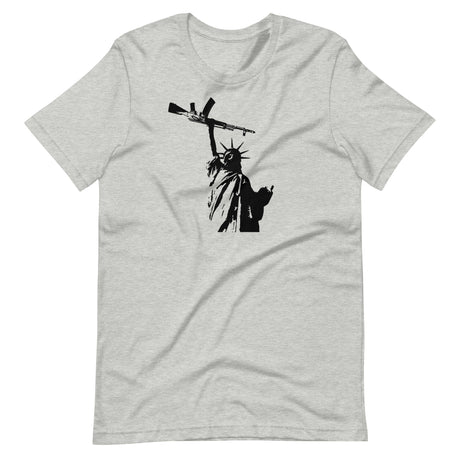 Statue of Liberty with AK 47 Shirt - Libertarian Country