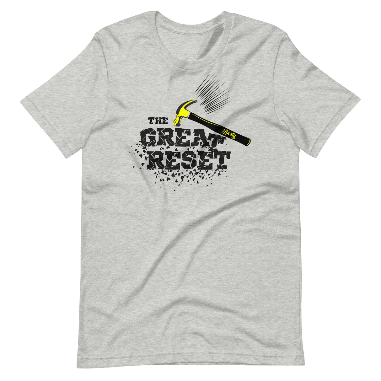The Great Reset Smashed by Liberty Premium Shirt