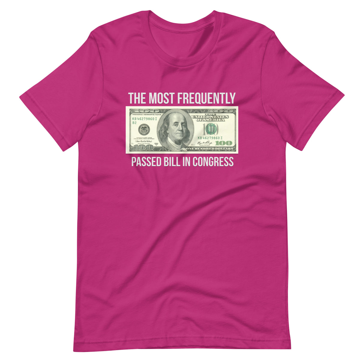 The Most Frequently Passed Bill in Congress Shirt - Libertarian Country
