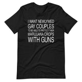Newlywed Gay Couples Shirt by Libertarian Country