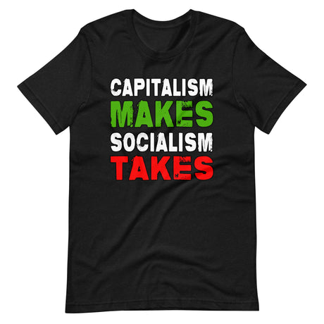 Capitalism Makes Socialism Takes Premium Shirt