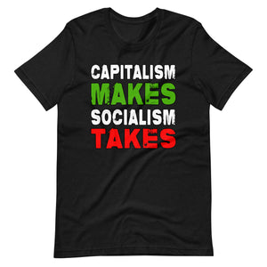 Capitalism Makes Socialism Takes Premium Shirt