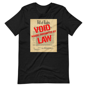 Bill of Rights Void Where Prohibited Premium Shirt