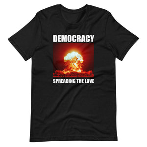 Democracy Spreading The Love Premium Shirt