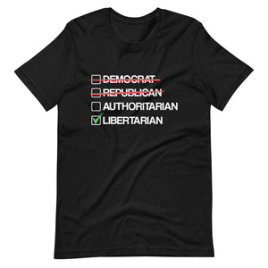 Libertarian vs Authoritarian Premium Shirt