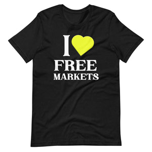 I Love Free Markets Shirt - Libertarian Country