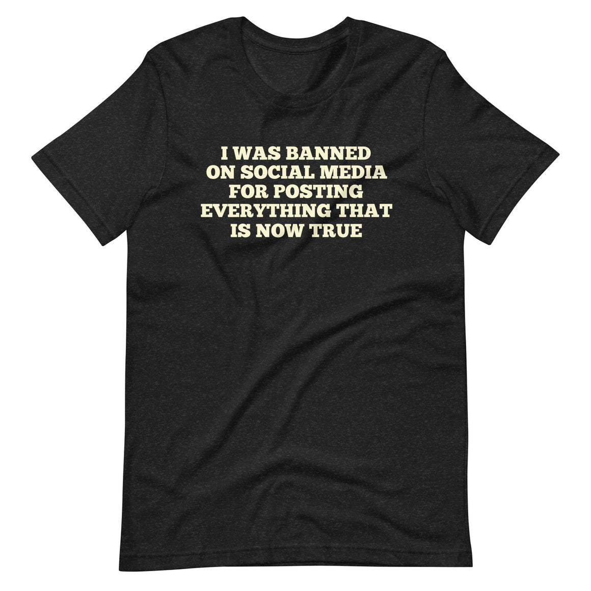 I Was Banned on Social Media for Posting Everything That is Now True Shirt by Libertarian Country