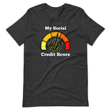 My Social Credit Score Middle Finger Shirt - Libertarian Country