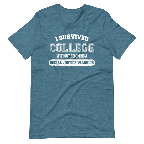 I Survived College Without Becoming a SJW Shirt - Libertarian Country