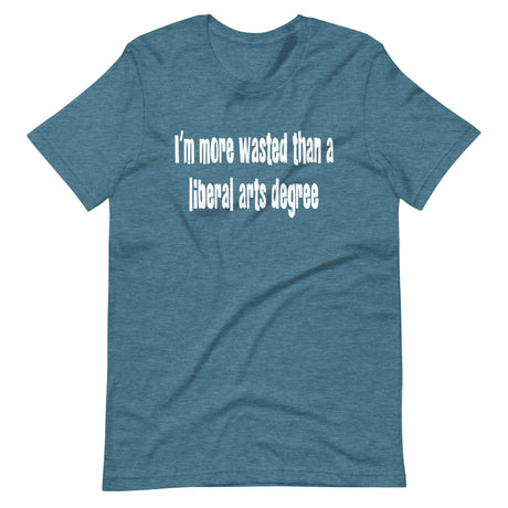 I'm More Wasted Than a Liberal Arts Degree Shirt - Libertarian Country