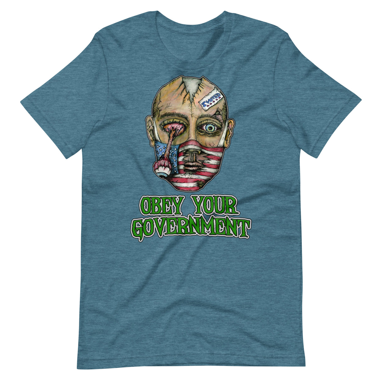 Obey Your Government Zombie Voter Shirt - Libertarian Country