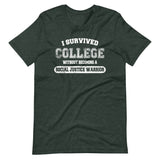 I Survived College Without Becoming a SJW Shirt - Libertarian Country