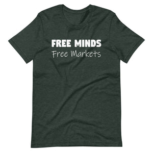 Free Minds Free Markets Shirt - Libertarian Country