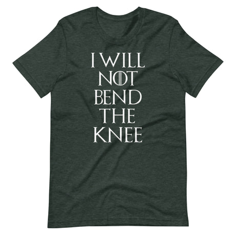 I Will Not Bend The Knee Premium Shirt