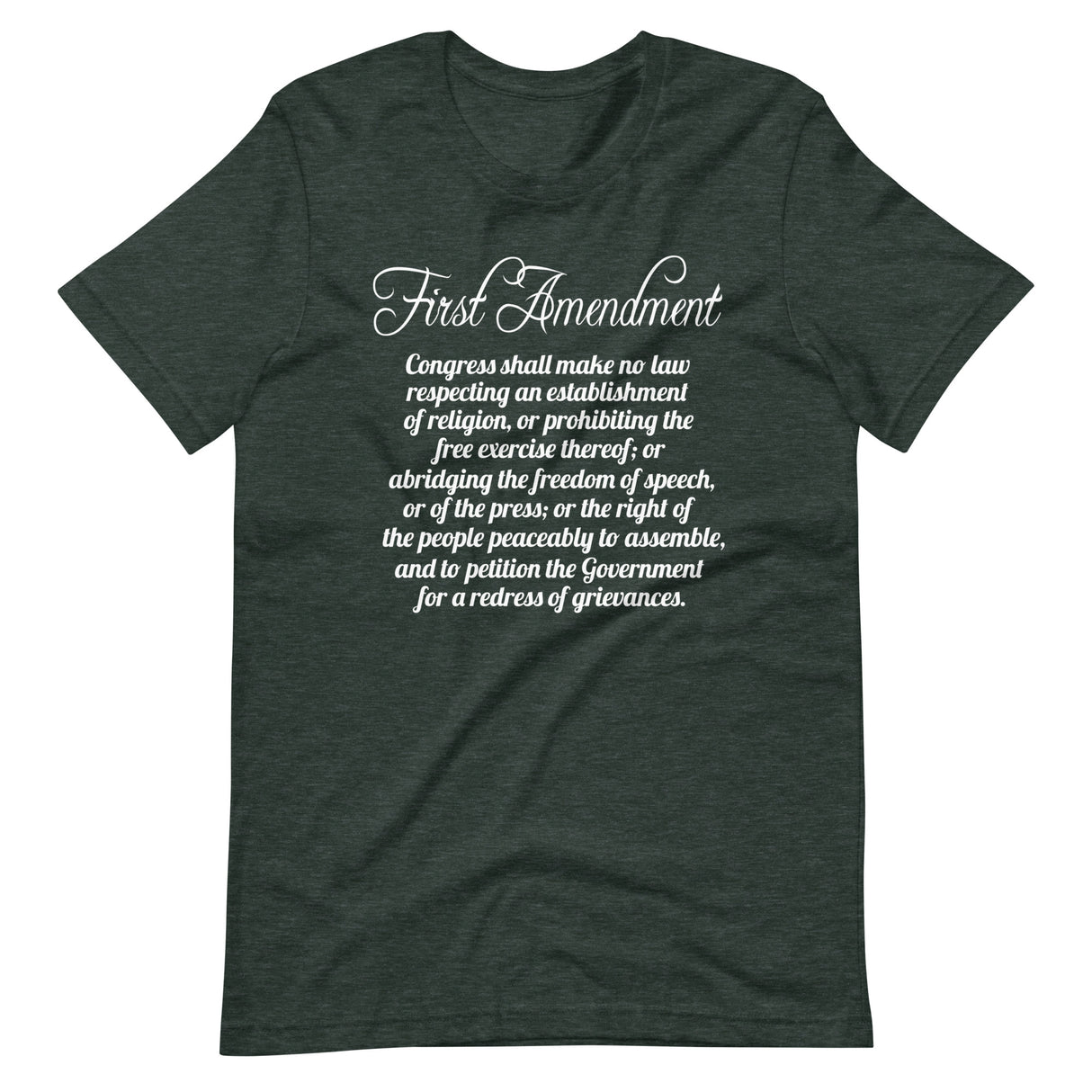 First Amendment Shirt - Libertarian Country