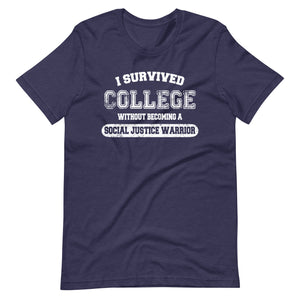 I Survived College SJW Shirt by Libertarian Country