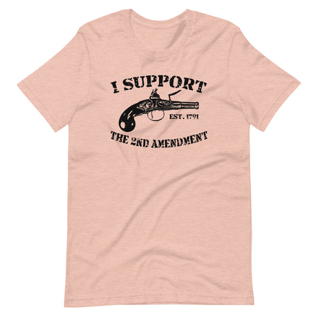 I Support The Second Amendment Shirt - Libertarian Country