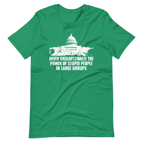 Stupid People in Large Groups Congress Shirt - Libertarian Country