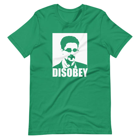 Edward Snowden Disobey Shirt - Libertarian Country