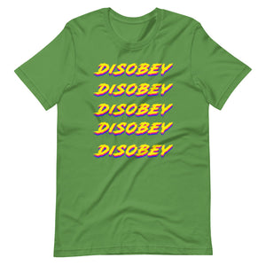 Disobey Triple Color Shirt - Libertarian Country