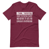 I Think Therefore I Reject The Duopoly Shirt - Libertarian Country