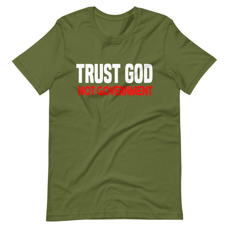 Trust God Not Government Premium Shirt - Libertarian Country