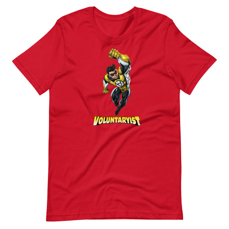 Voluntaryist Superhero Shirt - Libertarian Country