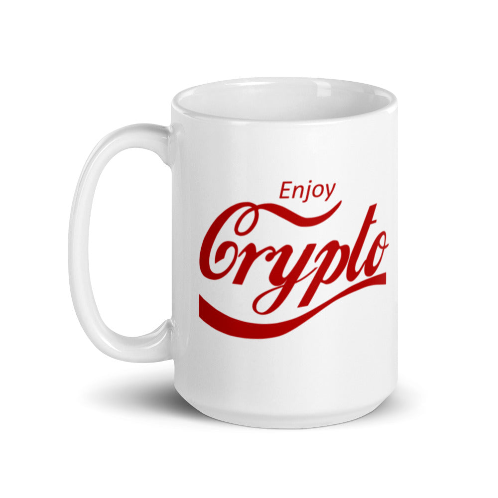 Enjoy Crypto Coffee Mug - Libertarian Country