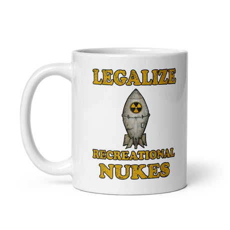 Legalize Recreational Nukes Coffee Mug - Libertarian Country