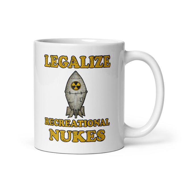 Legalize Recreational Nukes Coffee Mug by Libertarian Country
