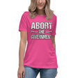 Abort The Government Women's Shirt by Libertarian Country