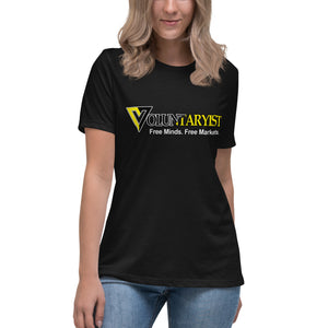 Voluntaryist Free Minds Free Markets Women's Shirt - Libertarian Country