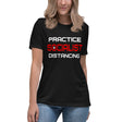Practice Socialist Distancing Women's Shirt by Libertarian Country