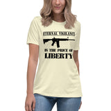 Eternal Vigilance is The Price of Liberty Women's Shirt - Libertarian Country