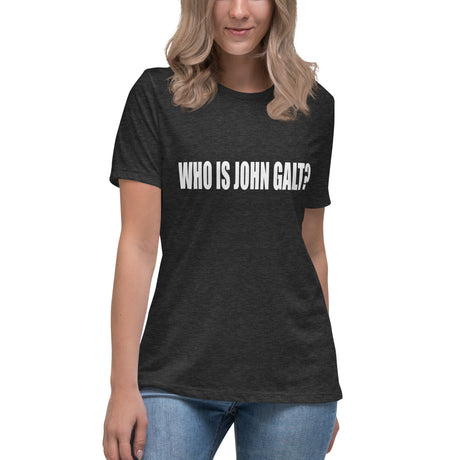 Who is John Galt Women's Shirt - Libertarian Country