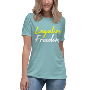 Legalize Freedom Women's Shirt - Libertarian Country