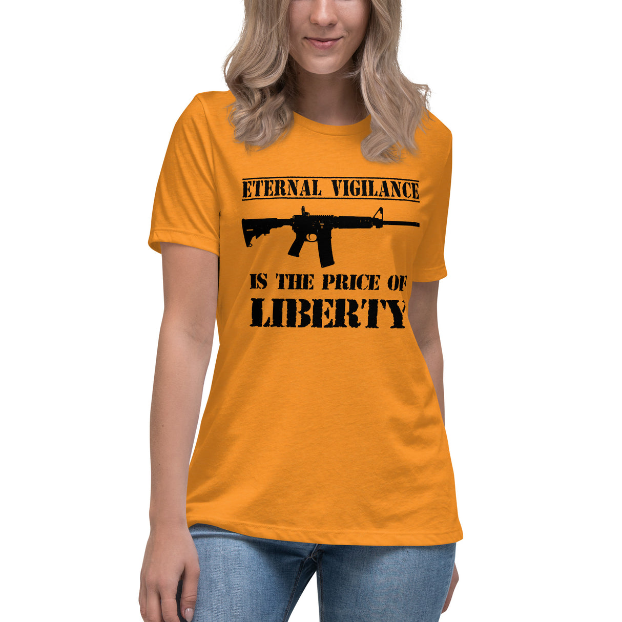 Eternal Vigilance is The Price of Liberty Women's Shirt - Libertarian Country