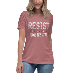 Resist Like It's 1776 Women's Shirt - Libertarian Country