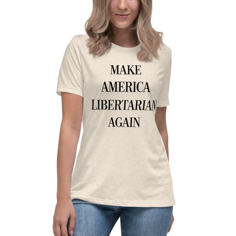 Make America Libertarian Again Women's Shirt - Libertarian Country