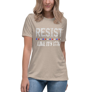 Resist Like It's 1776 Women's Shirt - Libertarian Country