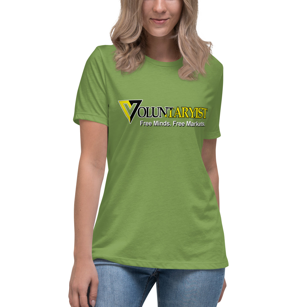 Voluntaryist Free Minds Free Markets Women's Shirt - Libertarian Country