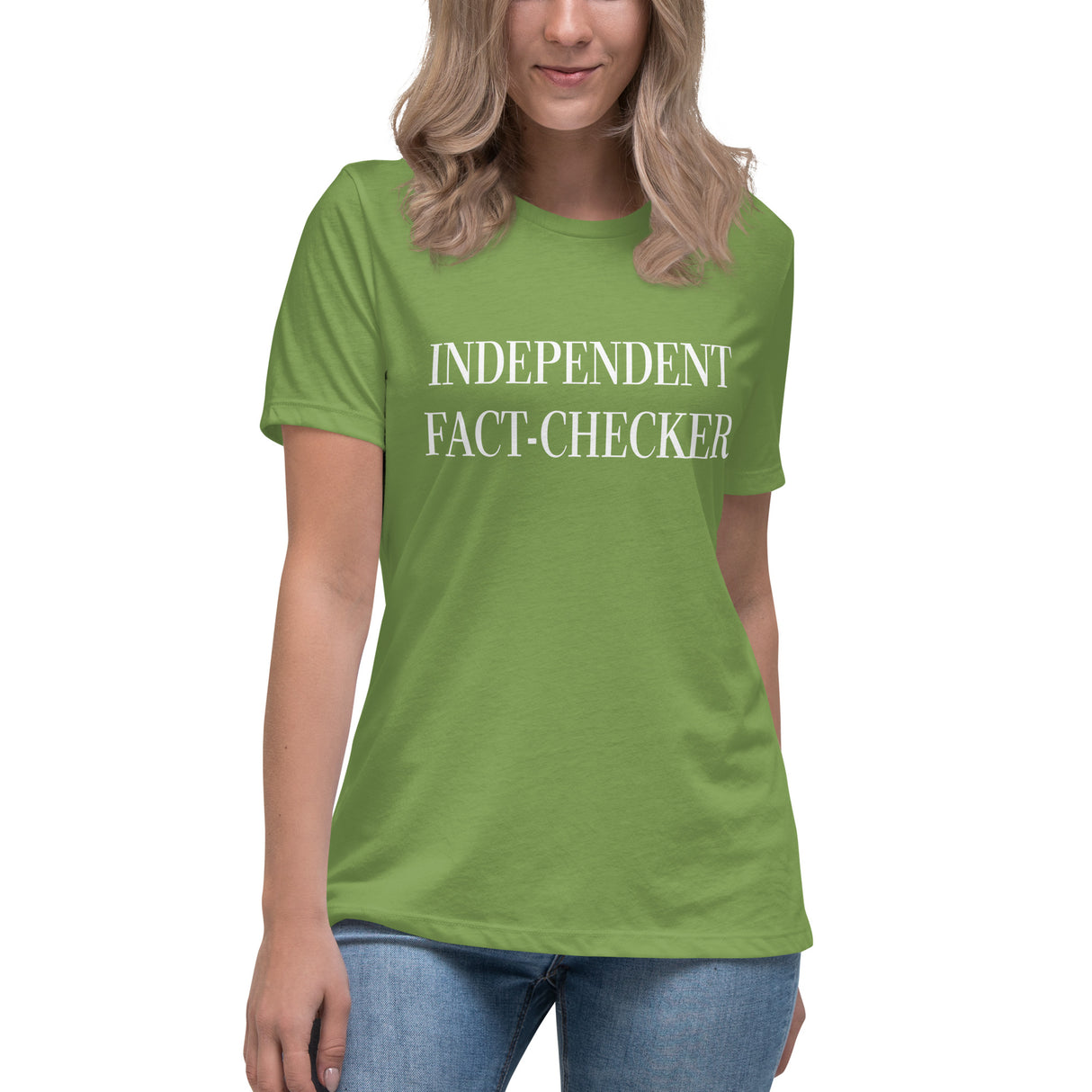 Independent Fact Checker Women's Shirt - Libertarian Country