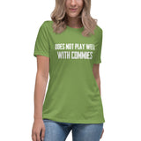 Does Not Play Well With Commies Women's Shirt - Libertarian Country