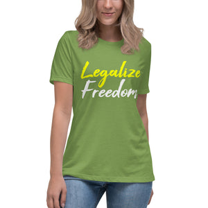 Legalize Freedom Women's Shirt - Libertarian Country