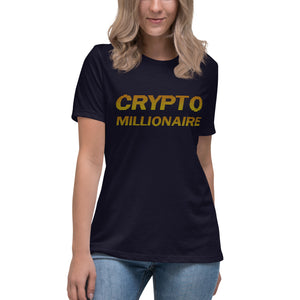 Crypto Millionaire Women's Shirt - Libertarian Country