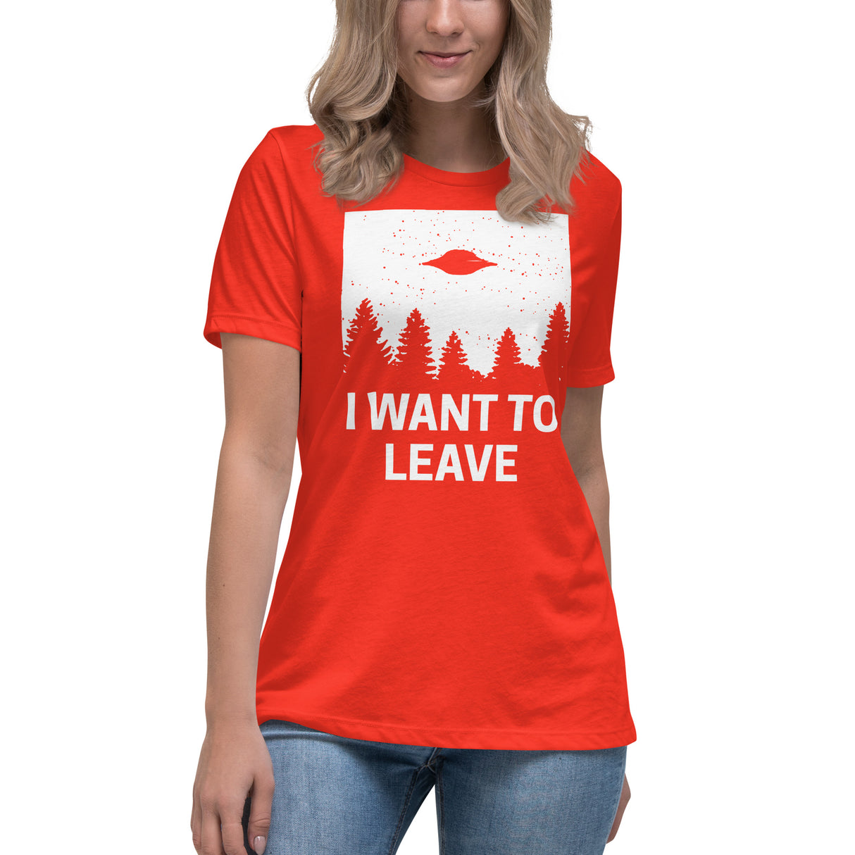 I Want To Leave Women's Shirt - Libertarian Country